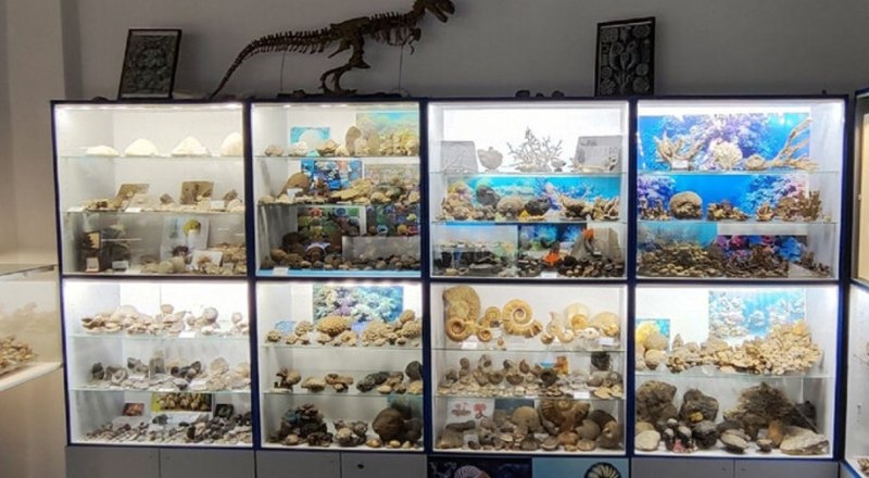 Музей небольшой, но экспонатов тут много.