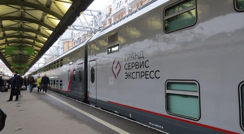 Один из поездов компании «Гранд Сервис Экспресс».
фото взято с news-sevastopol.ru