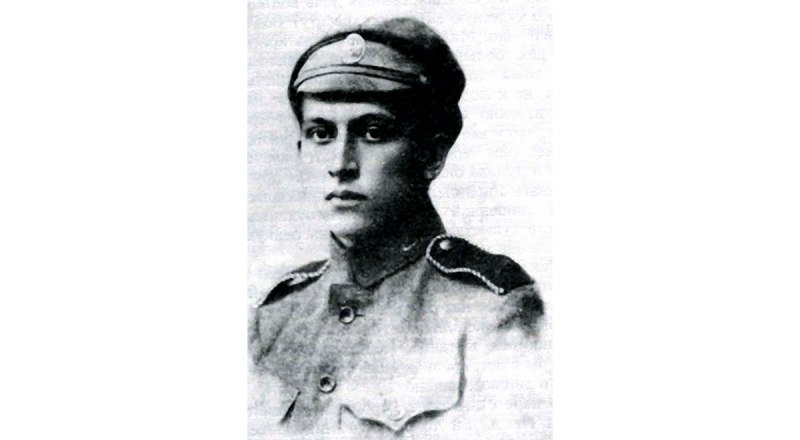 Таким Константин Веригин покидал Родину.
