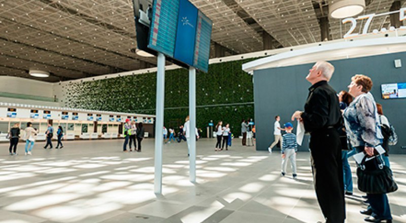 По сервису и комфорту новый терминал нашего аэропорта на первом месте в России. 