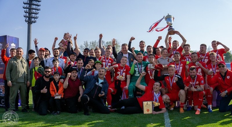 Вошли в историю! «Кызылташ» в драматичном противостоянии с ялтинским «Рубином» выиграл свой первый трофей - Кубок КФС. 