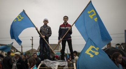 Митинг крымских татар в Ак-Мечети собрал 5 тысяч человек.