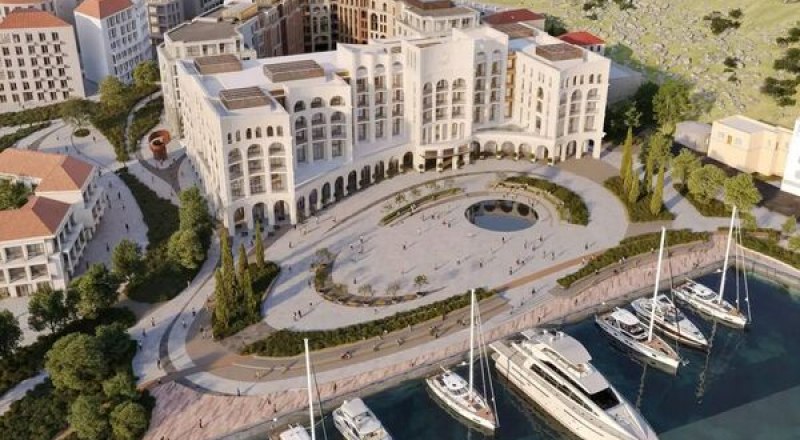 Все новые стройки должны перезапустить Балаклаву уже в качестве фешенебельного курорта. Иллюстрация с Telegram-канала Михаила Развожаева.