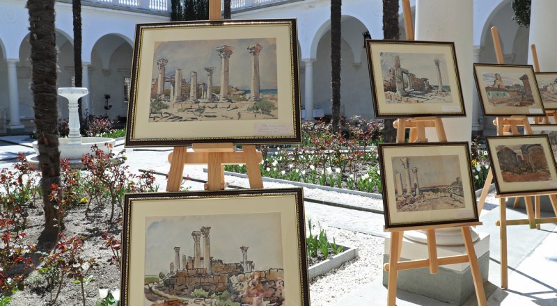 Ливадийскому дворцу-музею было передано 100 акварелей художника.