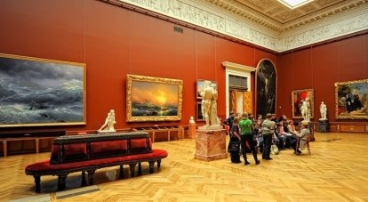 Полотна великого художника И. Айвазовского из галереи никто не вывозит./Фото с сайта kafa-search.com