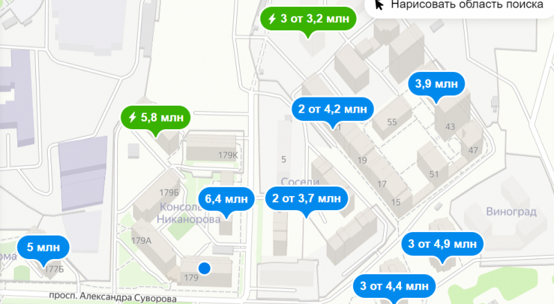 Это цены на однушки в Симферополе рядом с Объездной дорогой. Фото из открытого источника.