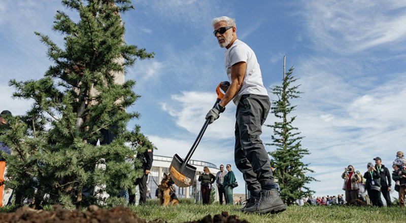 Народный артист России Олег Газманов на Зелёном фес­тивале. Фото пресс-службы арт-кластера «Таврида».