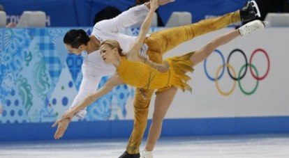 Олимпийские чемпионы Сочи в паре россияне Татьяна Волосожар и Максим Траньков.
