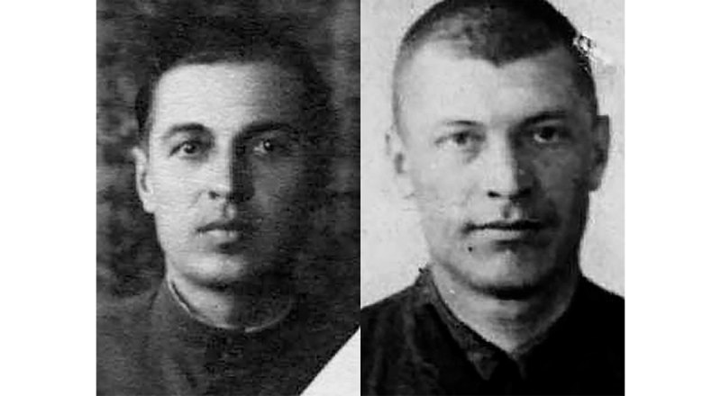 Иван и Яков Рябенко (слева направо). Фото с портала «Память народа».