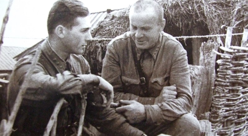 Леонид Яблонский (слева) и Михаил Соловьёв. Фото из архива газеты.