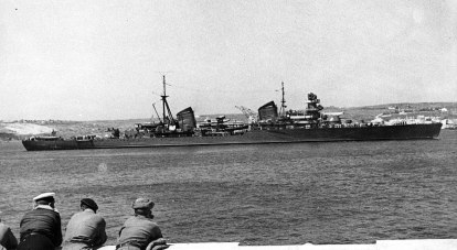 В состав Черноморского флота крейсер «Молотов» вошёл в июне 1941-го.
