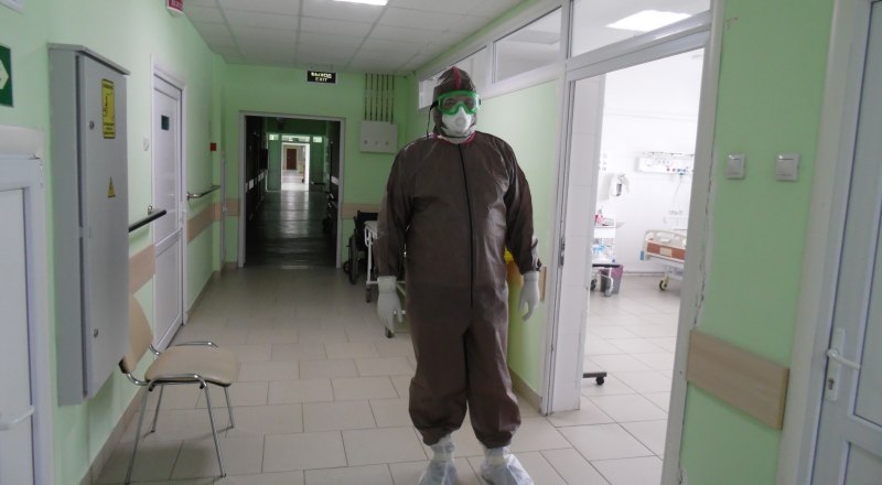 В Крыму появился ещё один ковид-госпиталь, но врачей не хватает. Фото Оксаны ПАВЛЕНКО.