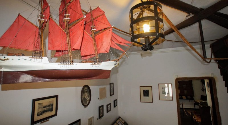 Обитель писателя-романтика сегодня.