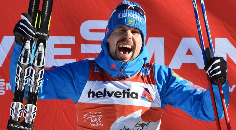 После почти годичного отсутствия из-за травм блестяще выступил на Тур де Ски действующий чемпион мира Сергей Устюгов.