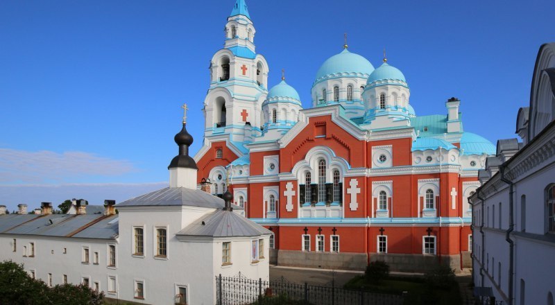 Валаамский Спасо-Преображенский монастырь.