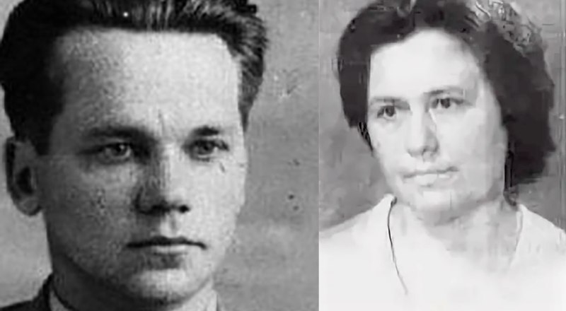 Михаил Калашников и Лидия Булавская.