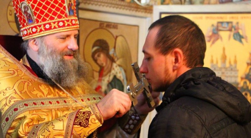 Фото Александра КИРЬЯКОВА. Настоятель Кизилташского монастыря архимандрит Марк.
