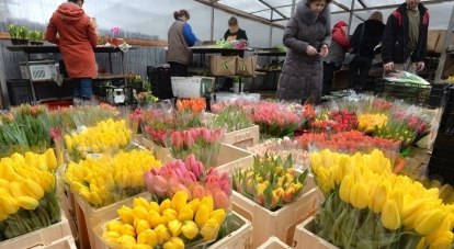 Цены на цветы в Крыму побили все рекорды.