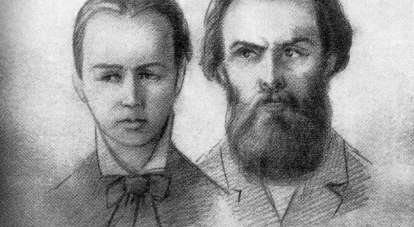 Софья Перовская и Андрей Желябов на суде.