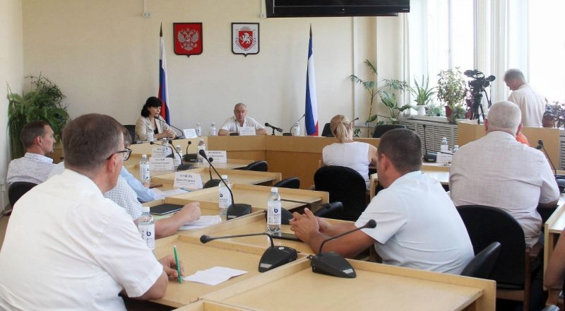 Заседание рабочей группы по оценке ущерба, нанесённого Крыму в результате водной блокады, организованной преступным киевским режимом.