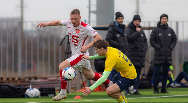 «Кызылташ» провёл первый контрольный матч в рамках подготовки к новому футбольному сезону. Фото ФК «Кызылташ».