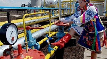 Деньги на закупку российского газа гордое украинское правительство выпросило у Европы.