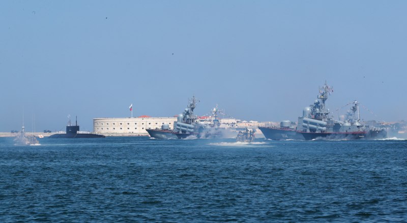 День ВМФ России в Севастополе.