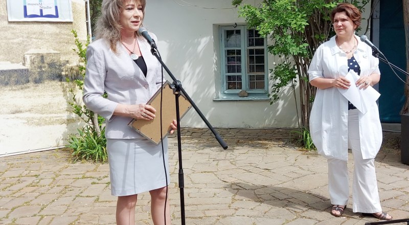 Кураторы Музеологической школы Наталия Мирошниченко (слева) и Ирина Чувилова.