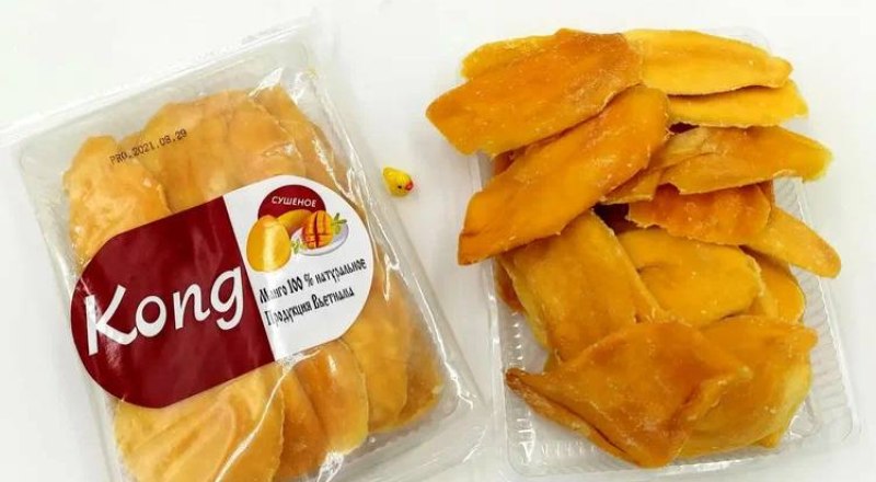 В сушёных ломтиках может содержаться скрытый сахар.