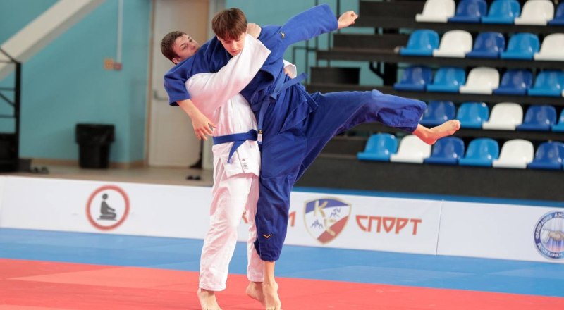 В Симферополе провели всероссийский турнир по дзюдо под названием «Воссоединение». Фото Министерства спорта РК.