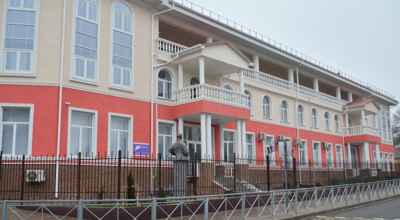 Крымское художественное училище имени Н. С. Самокиша после завершения реконструкции. По нацпроекту 