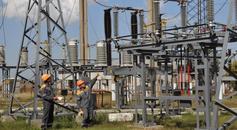 Крым продолжает обеспечивать себя электроэнергией.