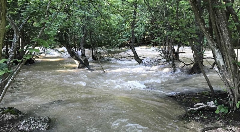 Так выглядят сейчас горные реки Крыма. Обычно в июне по ним едва струится вода.