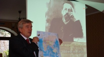 Александр Кондряков открывает Чеховские чтения в Ялте.