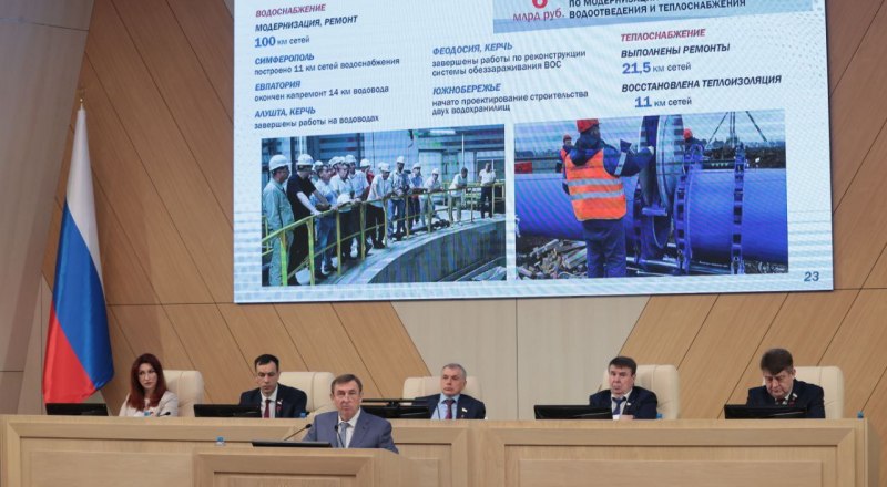 Председатель Совета министров республики Юрий Гоцанюк представил депутатам ежегодный отчёт о результатах работы правительства.