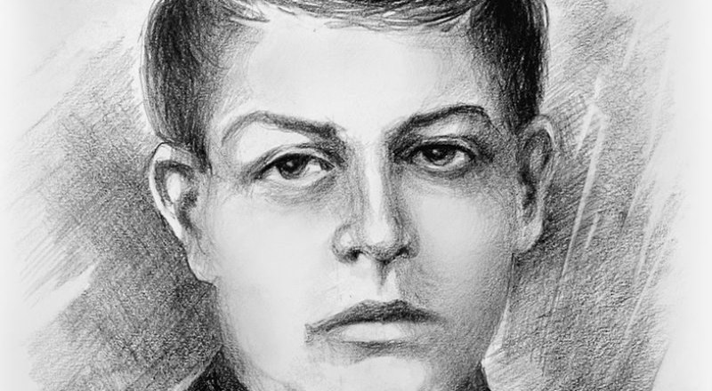 Вольдемар-Владимир Венцель-Венцов, 19-летний немец, погибший в бою с фашистами.