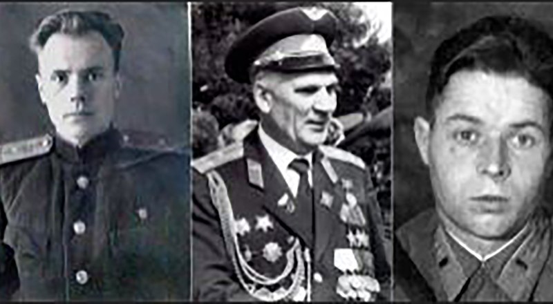 Павел Сёмкин, Иван Клименко, Пётр Иванов.