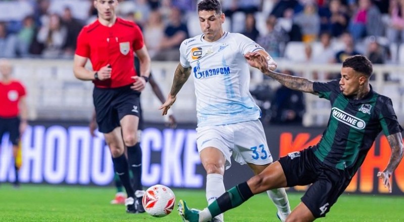 В межсезонной битве лидеров российского футбола в ОАЭ «Краснодар» разгромил «Зенит». Фото «СЭ».