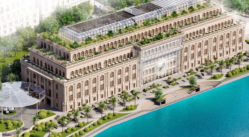 Макет многофункционального досугово-развлекательного центра в Ялте. 