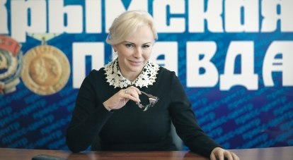 Ольга Ковитиди в редакции «Крымской правды».