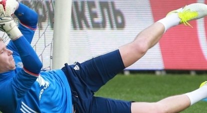 Третий пенальти отражает в нынешнем сезоне вратарь «Уфы» Александр Беленов.