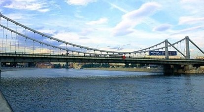 Крымский мост в Москве./Фото с сайта www.moshol.ru и www.kfinkelshteyn.narod.ru