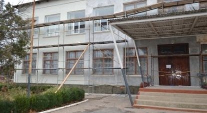 Фото: Ремонт школы в Ровно, Кировского района 24.11.2016