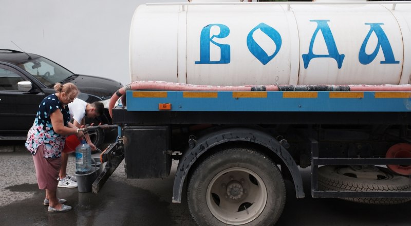 Мы ждём пополнения источников водоснабжения за счёт дождей.