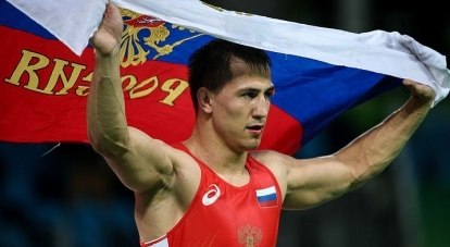 Двукратный олимпийский чемпион по греко-римской борьбе Роман Власов.