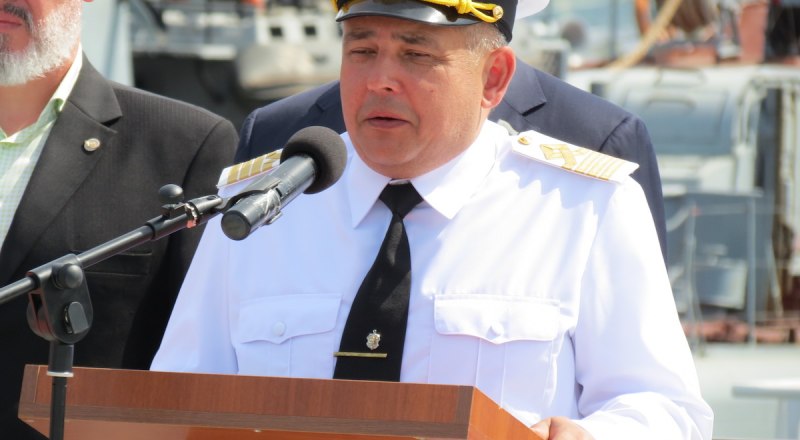 Капитан ММТ «Вице-адмирал Паромов» Фаик Кафисов.