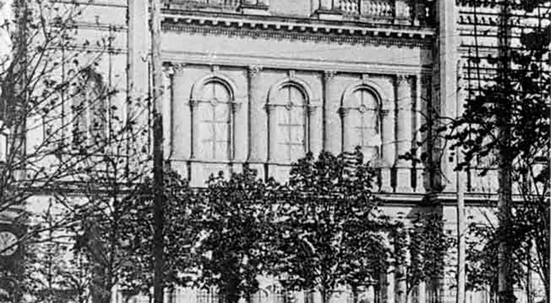 Хоральная синагога до 1917 года.