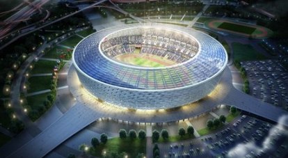 Главный спортивный объект страны - олимпийский стадион в Баку.
