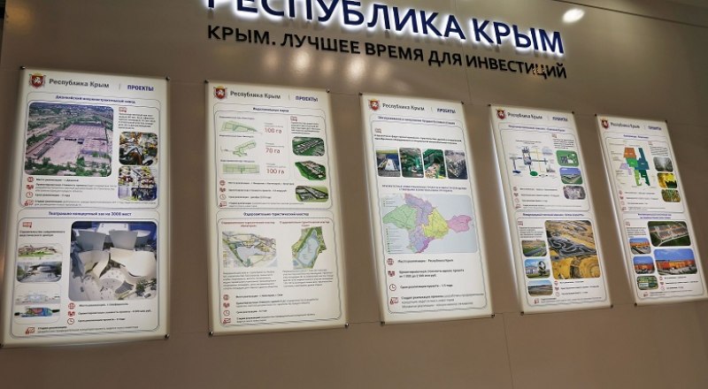 Крымское правительство рекламирует инвестиционный потенциал республики на всех доступных площадках.