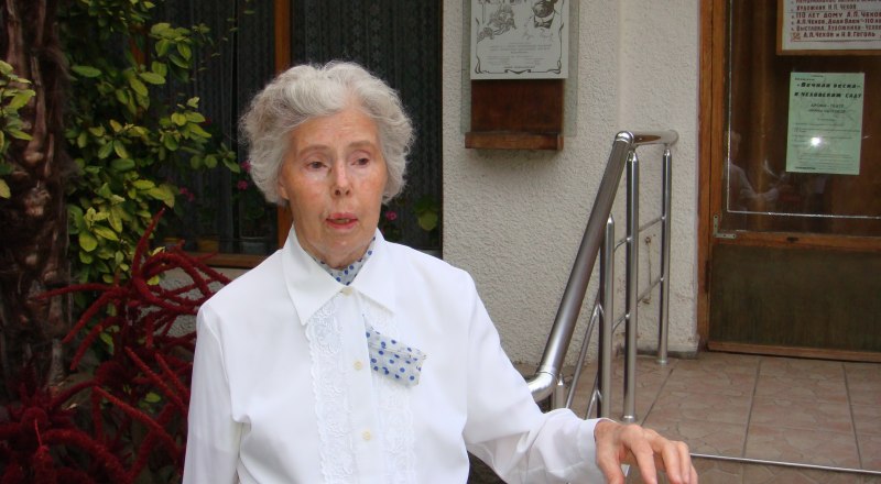 Алла Ханило на Чеховских чтениях 2013 года.